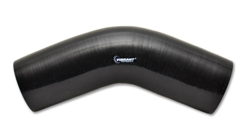 Vibrant 4-Ply Silicone Elbow Coupler 2.5in I.D. - 45 deg. Elbow