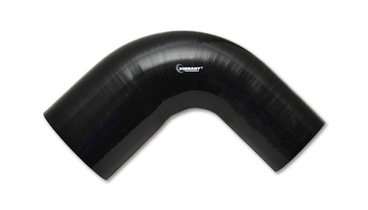 Vibrant 4-Ply Silicone Coupler 90 degree Elbow - 2.75in I.D. x 3in I.D