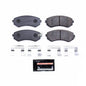 Power Stop 89-96 240SX Track Day Metallic Brake Pads - Front
