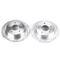 Power Stop 94-98 240SX Extreme Performance Drilled & Slotted Rotors - Pair 5 Lug