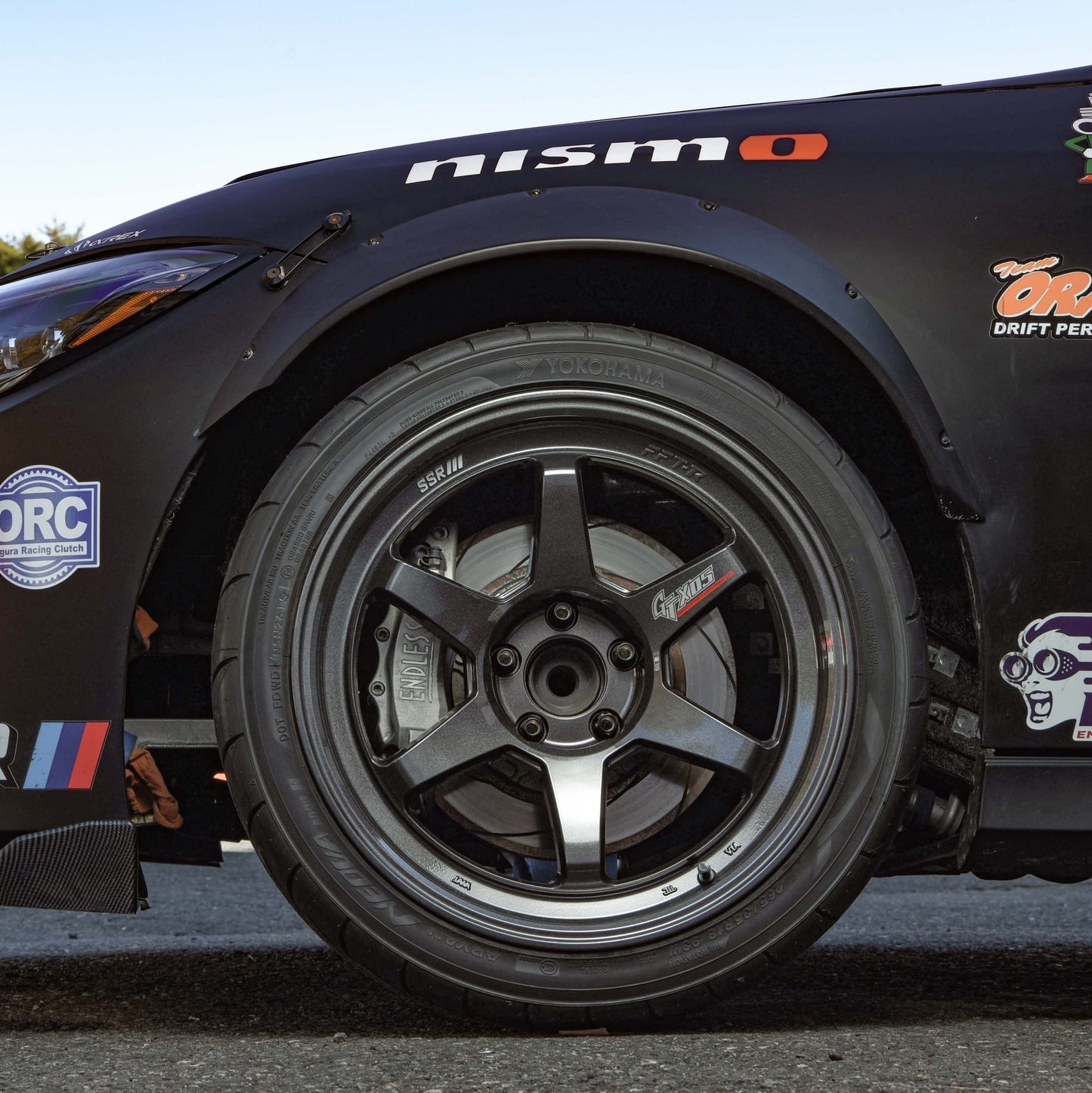 SSR GTX05 DR EDITION 18x10.5 +15 5x114.3 PRISM DARK GUNMETAL WHEEL