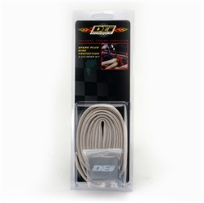 DEI Protect-A-Wire Spark Plug Wire Protector Kit - 2 Pack - Silver