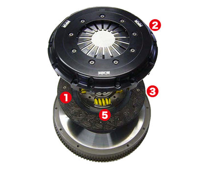 HKS Light Action LA Clutch - S13 / S14 SR20DET - 5-Speed
