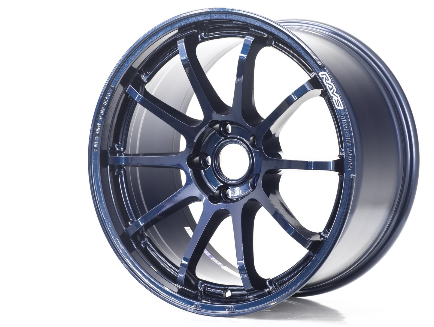 Gram Lights 57NR 18x9.5 +38 5x114.3 Eternal Blue Pearl Wheel