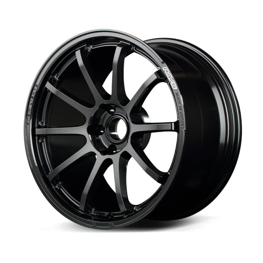 Gram Lights 57NR 18x9.5 +45 - 5x114.3 - Glass Black Wheel