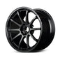 Gram Lights 57NR 18x9.5 +22 - 5x114.3 - Glass Black Wheel