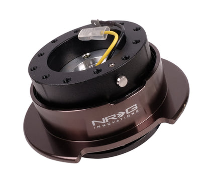 NRG Quick Release Gen 2.5 - Black / Black Chrome Ring