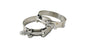 Vibrant SS T-Bolt Clamps 2/Pack 2.27in to 2.63in O.D.