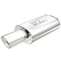 MagnaFlow Street Exhaust Muffler Chrome SS - 14X5X8 - 2.25 inlet / 4 Tip