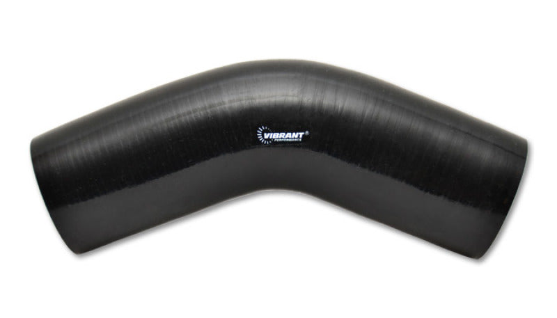 Vibrant 4-Ply Silicone Elbow Coupler 2.5in I.D. - 45 deg. Elbow