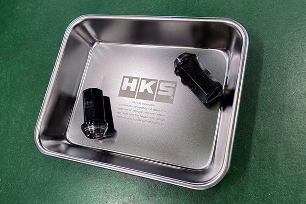 HKS Mechanic Parts Tray Holder - Stainless Steel