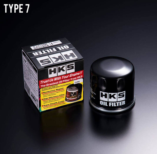 HKS Oil Filter for S13 SR20DET KA24 RB20 RB25 RB26 Nissan 240sx (Type 7)