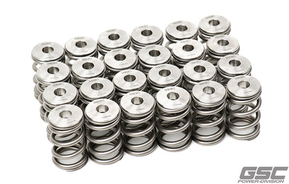 GSC Power-Division Single Valve Spring with Ti Retainer Kit - 2JZGTE 2JZGE 1JZ VVTI (set/24)