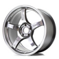 Gram Lights 57CR 17x9 +38 - 5x114.3 Grace Silver Wheel