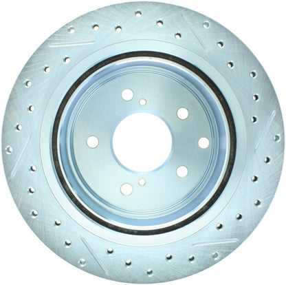 StopTech 300ZX Z32 Select Sport Drilled & Slotted Brake Rotor - Rear Right