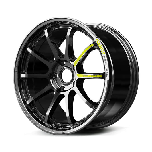 Gram Lights 57NR 18X9.5 +32 5x114.3 Rays Black Metal Coat (RB)