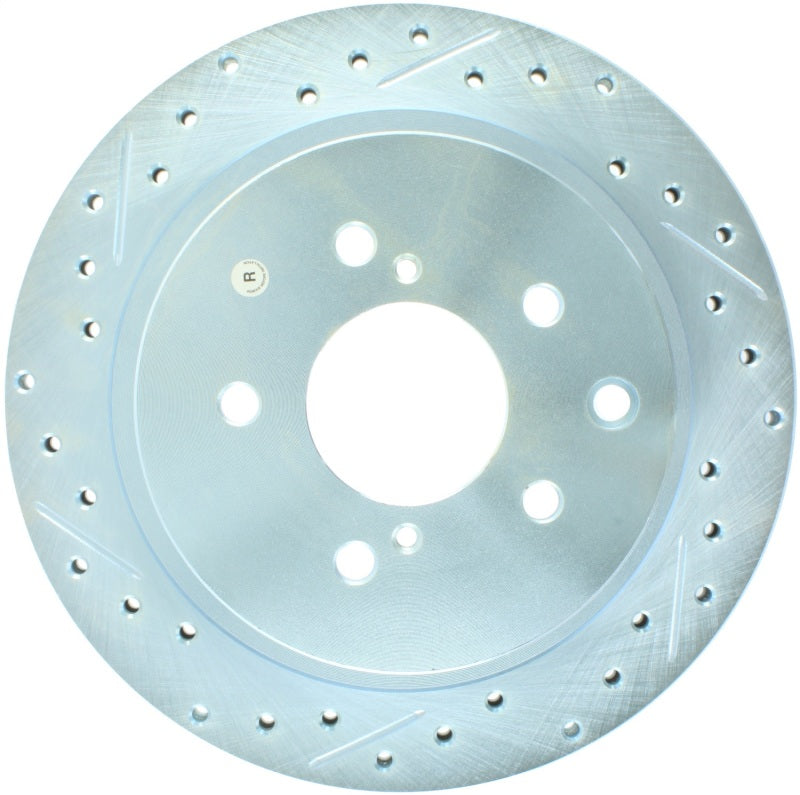 StopTech 300ZX Z32 Select Sport Drilled & Slotted Brake Rotor - Rear Right