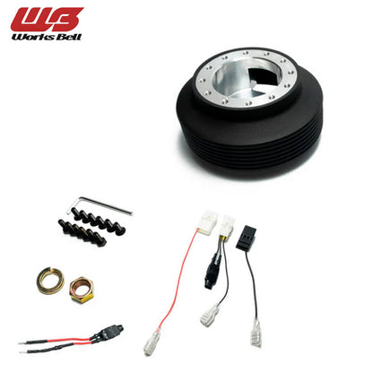 Works Bell Rapfix 629S Steering Wheel Short Hub - 240SX S14/S15/R34 GTR
