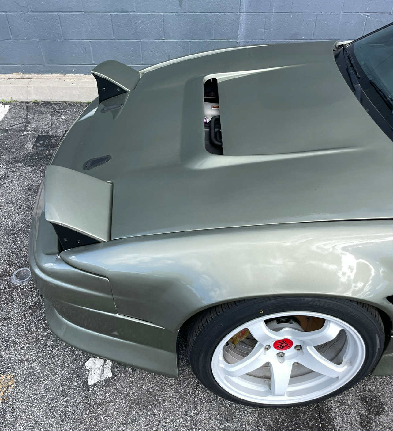 Origin 180sx S13 Popup Type 1 Vented Hood