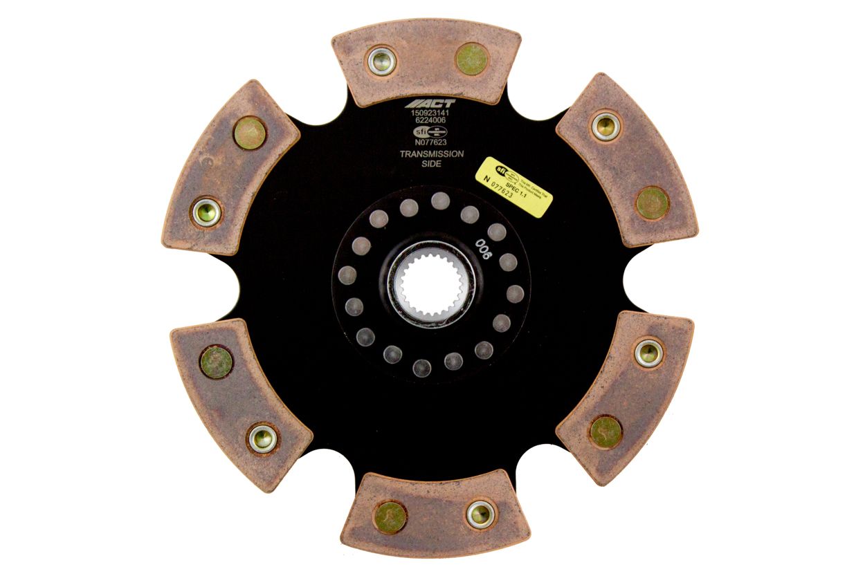ACT 6 Pad Rigid Race Clutch Disc 240sx KA24E / KA24DE / CA18
