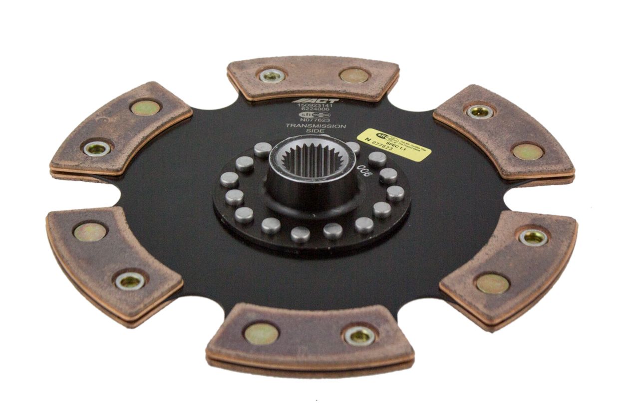 ACT 6 Pad Rigid Race Clutch Disc 240sx KA24E / KA24DE / CA18
