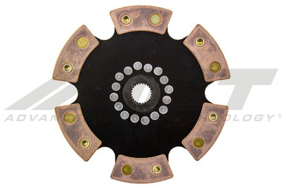 ACT 6 Pad Rigid Race Clutch Disc 240sx KA24E / KA24DE / CA18  6224006