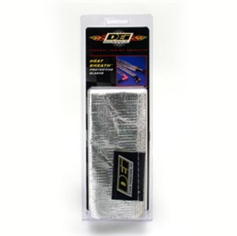DEI Heat Sheath 1-1/2in I.D. x 3ft - Aluminized Sleeve - Sewn Edge