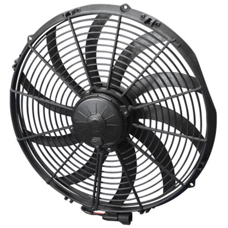 SPAL 2500 CFM 16in High Performance Electric Fan Curbed Blades - Puller