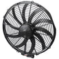 SPAL 2500 CFM 16in High Performance Electric Fan Curbed Blades - Puller