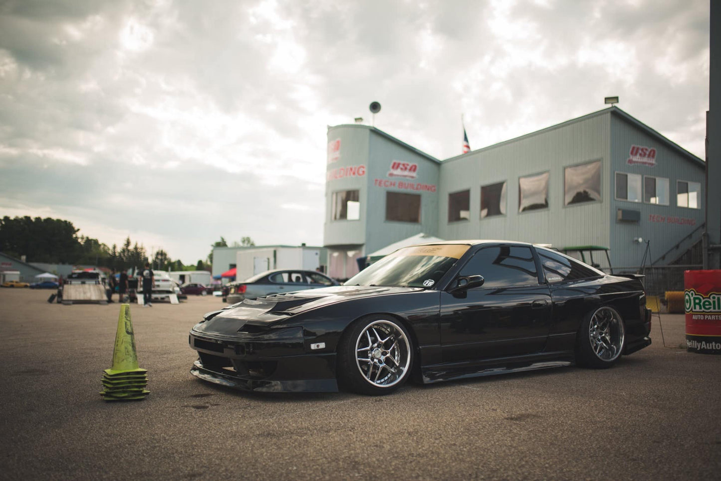 Origin 180sx Rear Fenders +50mm Type 2 (Gas Door Included) PAIR