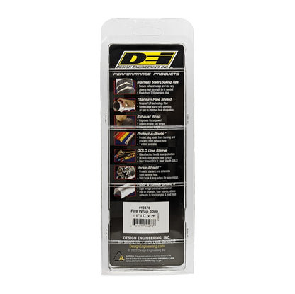 DEI Fire Sleeve Wrap 3000 1in I.D. x 2ft