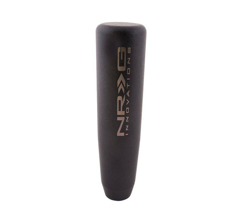 NRG Universal Tall Shift Knob - 1.2lbs Heavy Weight - Wrinkle Black Finish