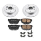 Power Stop 94-98 240SX Z17 Evolution Geomet Coated Brake Kit - Rear 5 Lug