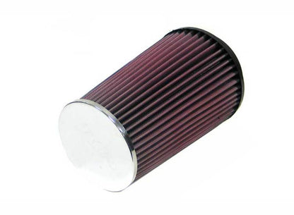 K&N High Flow Universal Air Filter 4in inlet / 5.37in Base / 4.5in Top / 8in Height