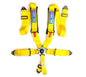 NRG SFI 5 point 3in. Seat Belt Harness - CamLock - Yellow