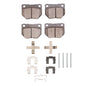 DFC 89-96 Nissan 300ZX Rear Active Performance Pads and Hardware Kit
