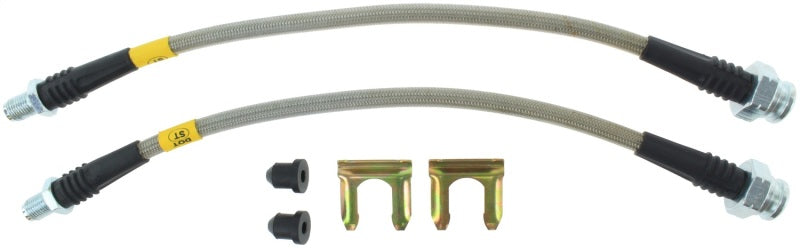 StopTech 89-98 Nissan 240SX (Z32 Upgrade) Stainless Steel Brake Lines - Rear