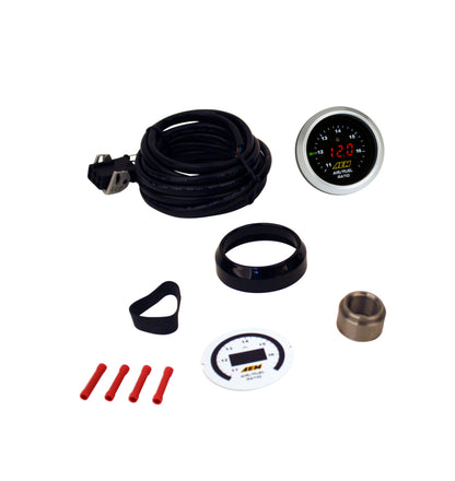 AEM Digital O2 Wideband UEGO Air Fuel Ratio Gauge w/o Sensor