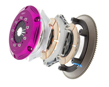 Exedy 240sx KA24E / KA24DE Hyper Twin Cerametallic Clutch Sprung Center Disc 615 ft/lbs