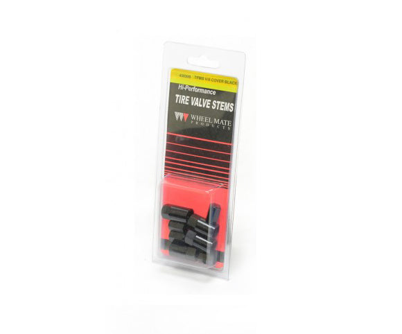 Wheel Mate Aluminum TPMS Valve Stem Cover - Black Anodize