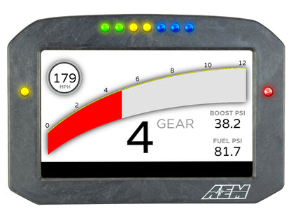 AEM CD-7FL Carbon Logging Flush Digital Dash Display