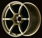 Advan RGIII 17x7.5 +48 5x114.3 Racing Gold Metallic Wheel