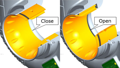 HKS GTIII-5R A/R 1.00 WG - Coupling Type Flange
