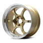 Advan R6 18x9.5 +12 5x114.3 Machining & Racing Brass Gold Wheel