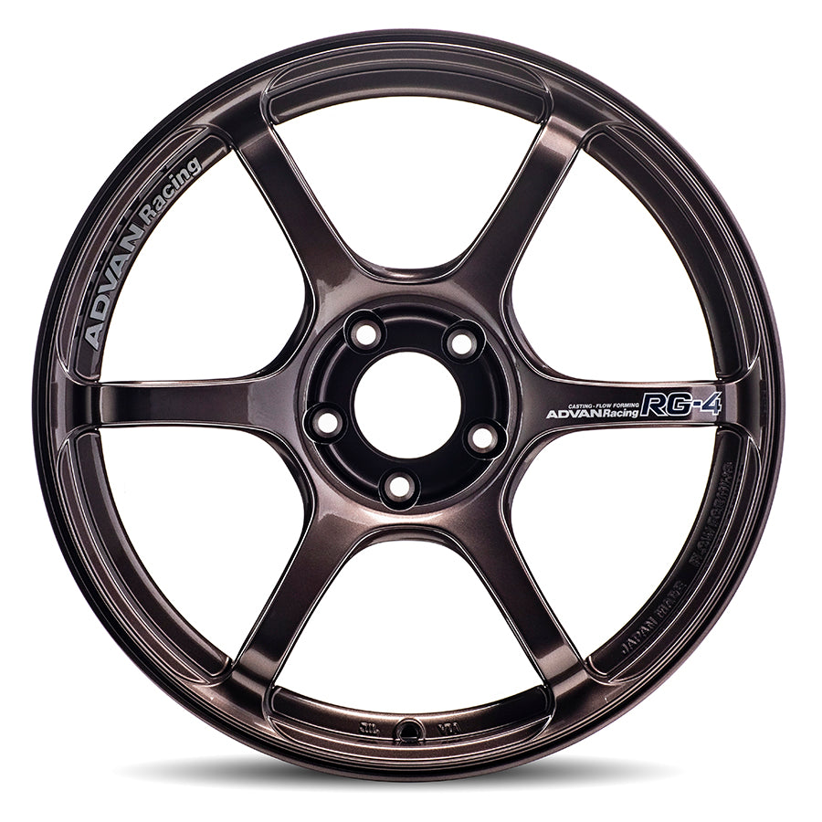 Advan RG-4 18x9 +35 5x114.3 Racing Copper Bronze Wheel