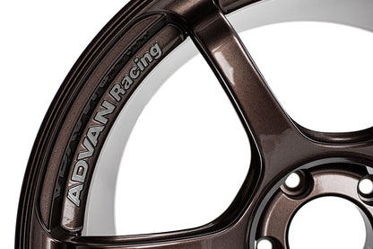 Advan RG-4 18x9 +35 5x114.3 Racing Copper Bronze Wheel