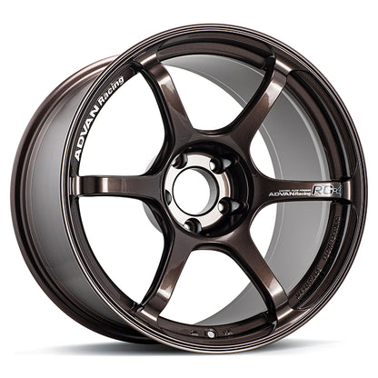 Advan RG-4 18x9 +35 5x114.3 Racing Copper Bronze Wheel