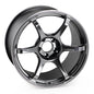 Advan RG-4 18x9.5 +12 5x114.3 Racing Hyper Black & Ring Wheel