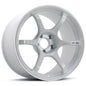 Advan RG-4 18x11 +30 5x114.3 Racing White Metallic & Ring Wheel