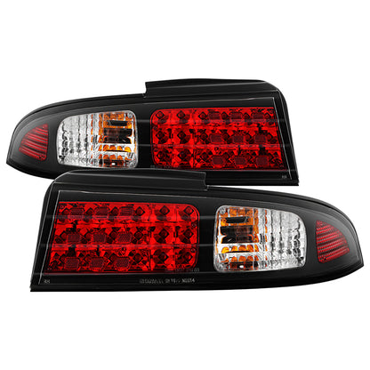 Spyder Nissan 240SX S14 Kouki LED Tail Lights Black